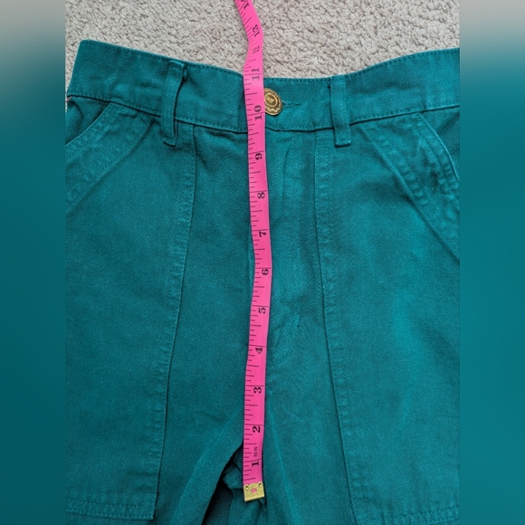 Big Bud Press Sun Baby Teal Green Cotton Work Pants Unisex XXS - Picture 14 of 15